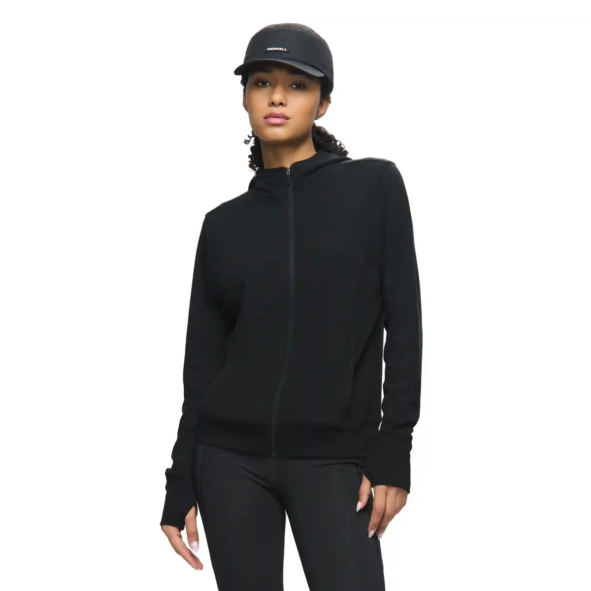 Cascade  Full Zip Waffle Hoody